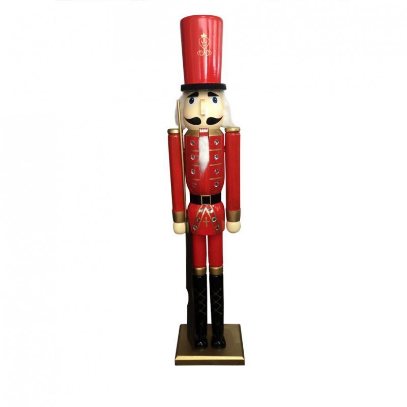 2 Figurines Casse-Noisette De Noël En Bois – Décorations Traditionnelles Et Interactives